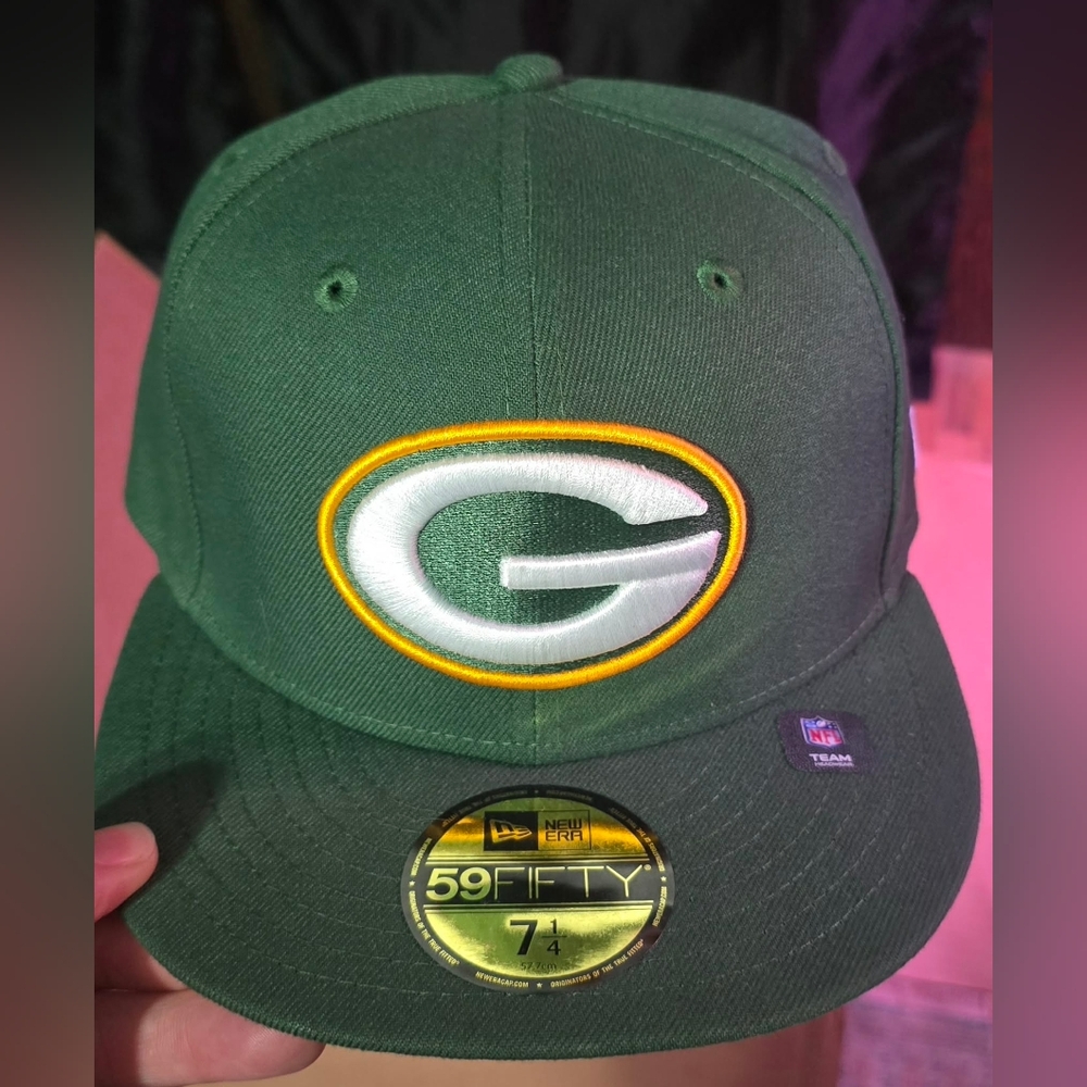 New Era Green and Yellow Team Cap